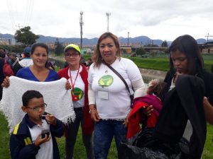 BORAH volunteers with Venezuelan refugees in Bogota, Colombia